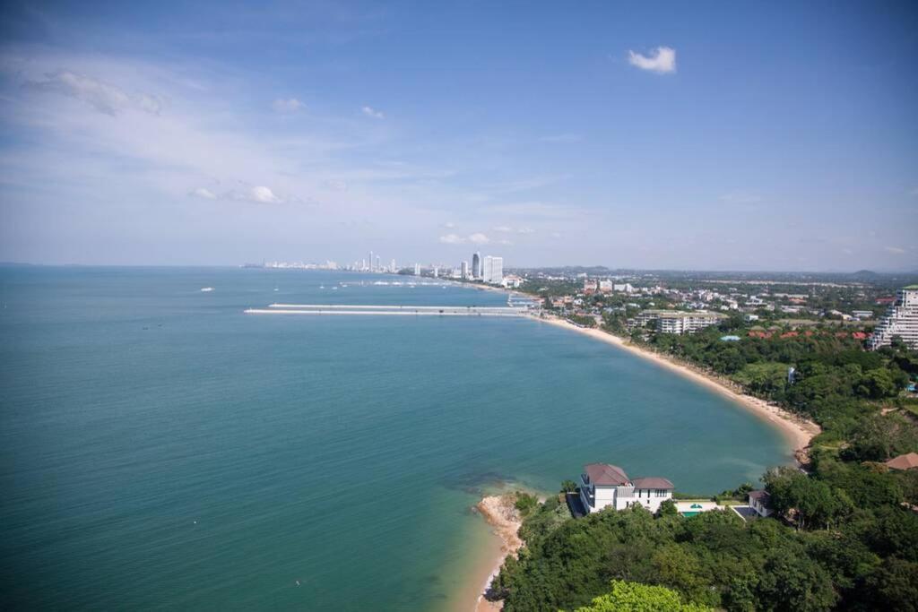 Pattaya Seaside Balcony/Beach Front/4 Peoples Praia de Jomtien Exterior foto